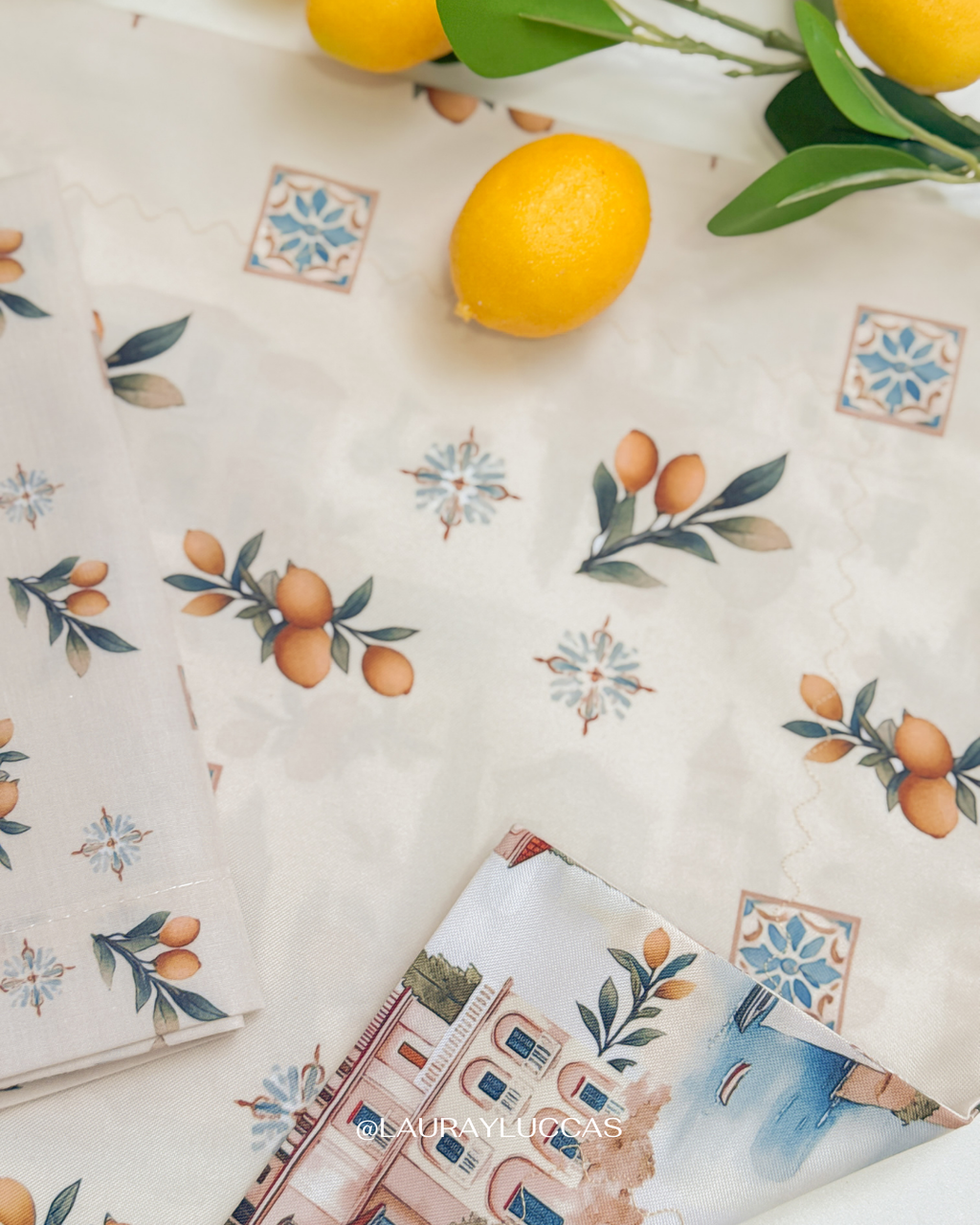Kit de Mesa Puesta Limones de Sorrento