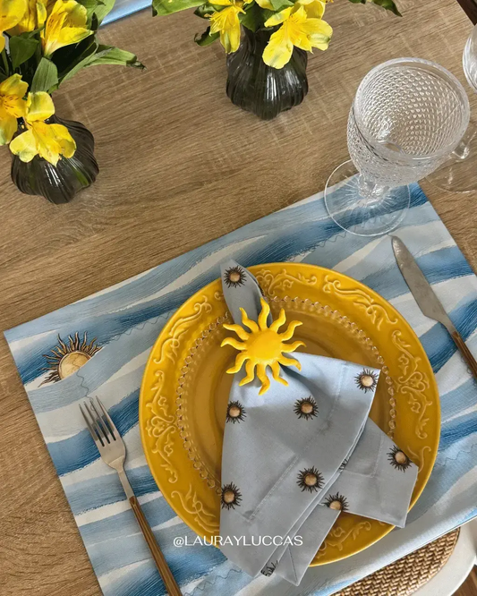 Servilleta de Tela estampada Sol de Mayo