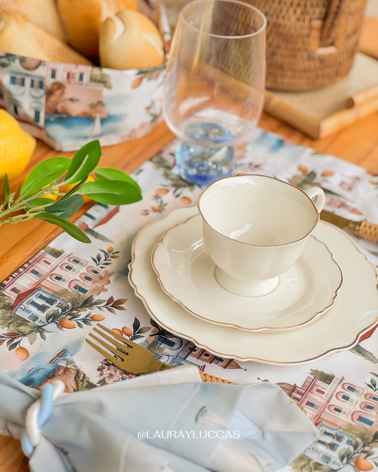 Set familia - 4 individuales doble faz Sorrento