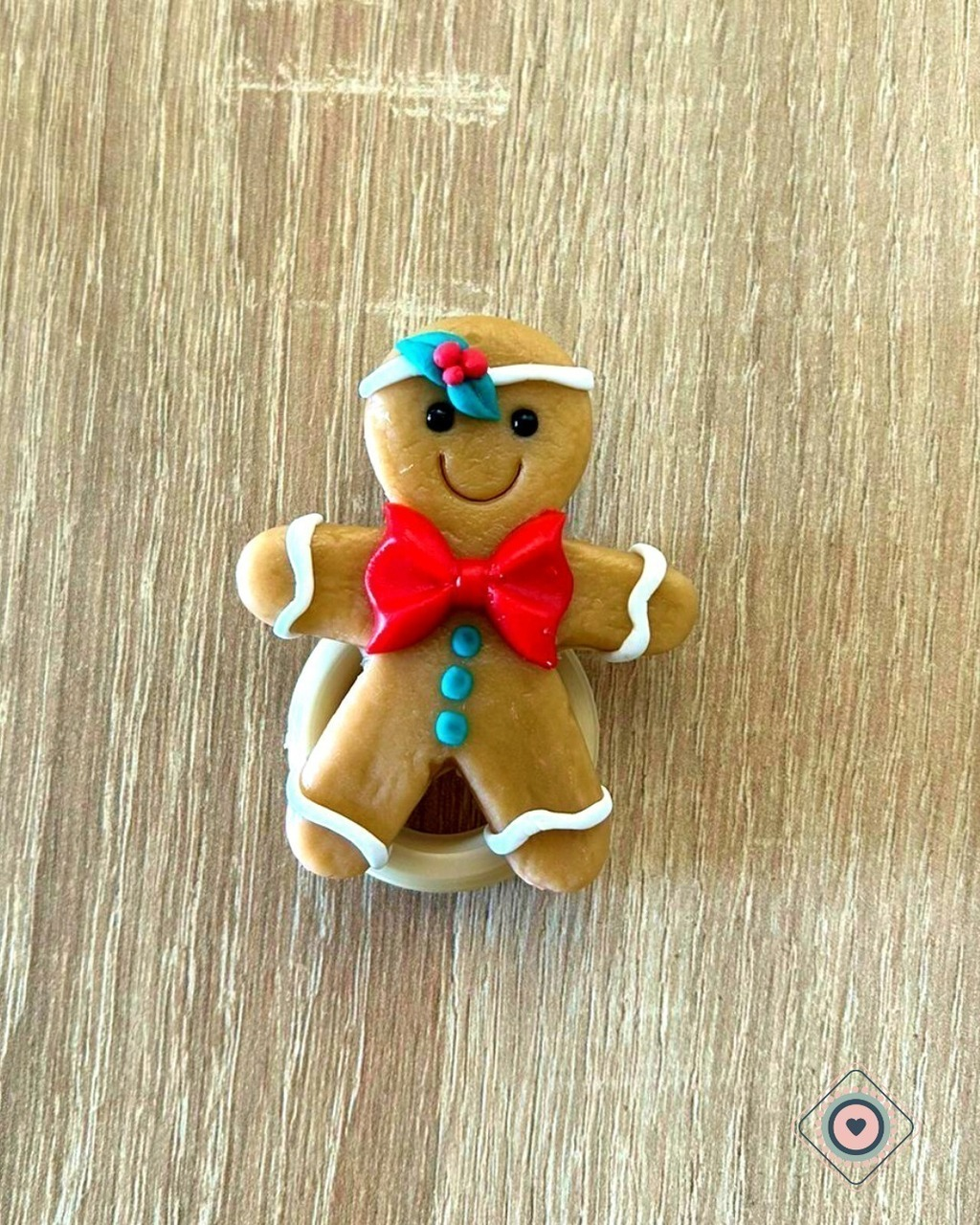 Porta Servilletas Galleta Jengibre