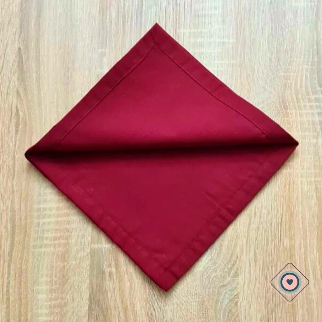 Servilleta de Tela Color Burdeo