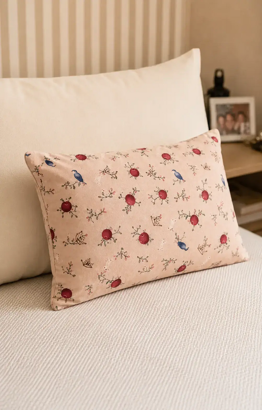Funda de Cojín de Terciopelo — Blancanieves