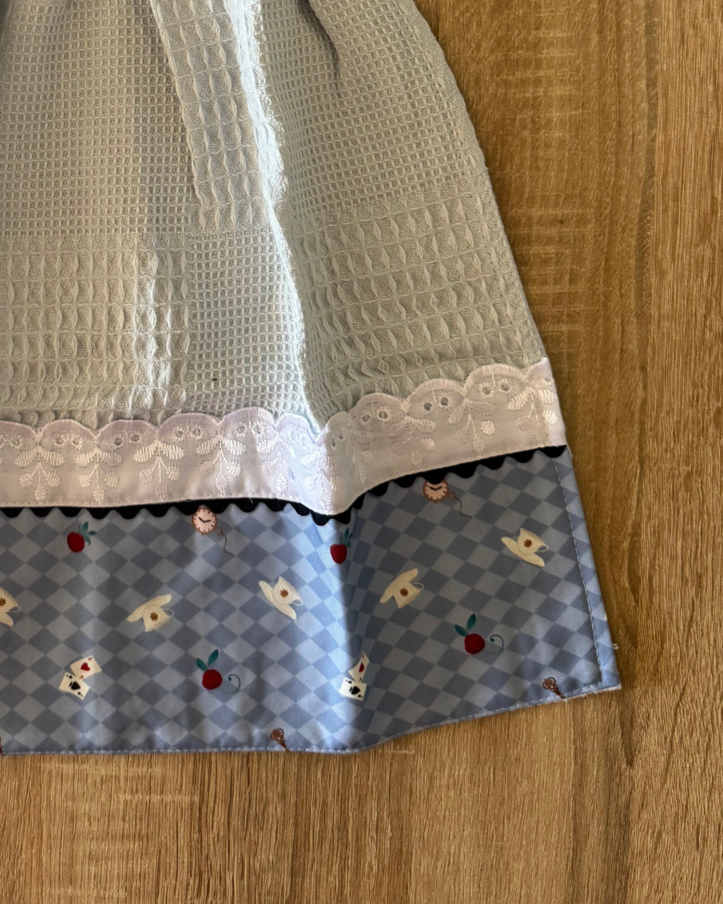 Kit de Toalla colgante seca manos y paño de cocina Alicia