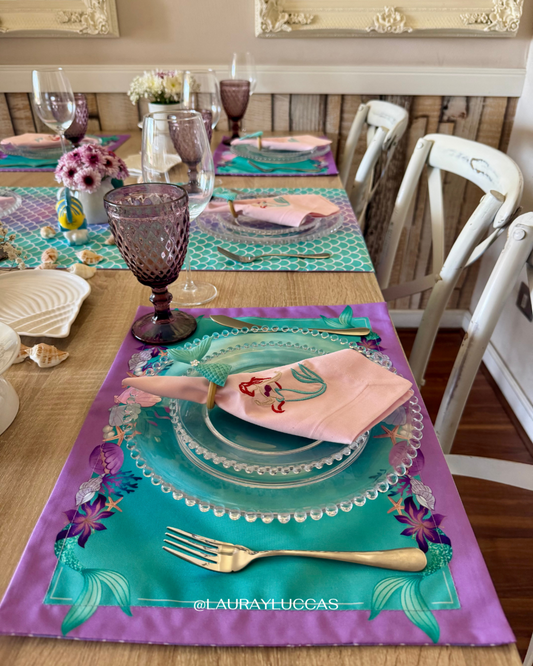 Kit de Mesa Puesta Sirenita