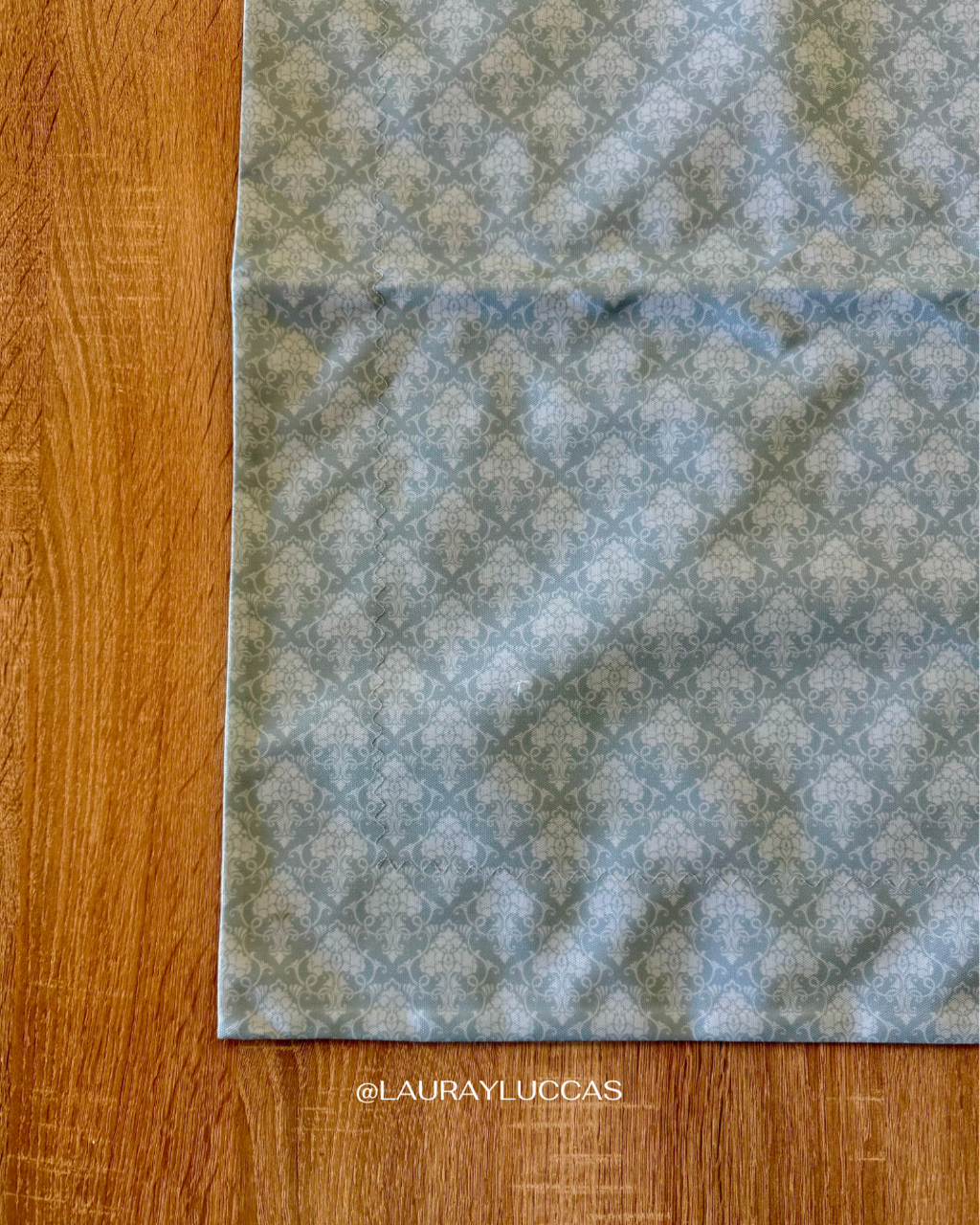 Sendero Impermeable Turquesa Arabescos Jazmín