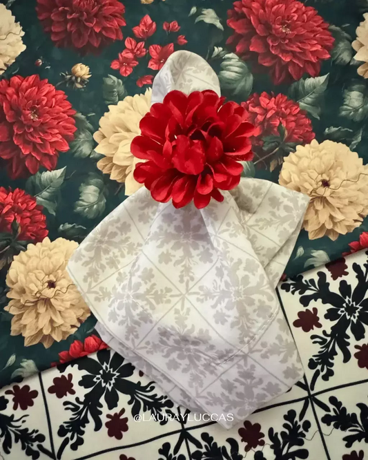 Kit de Mesa Puesta Jardín de Frida con servilleta estampada