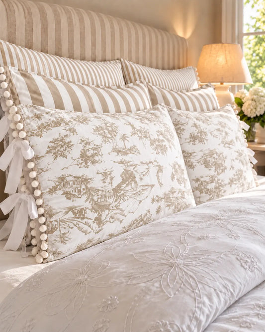 Funda de Almohada · Willow Herencia Beige