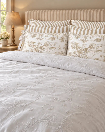 Composición de Almohadas · Herencia Beige