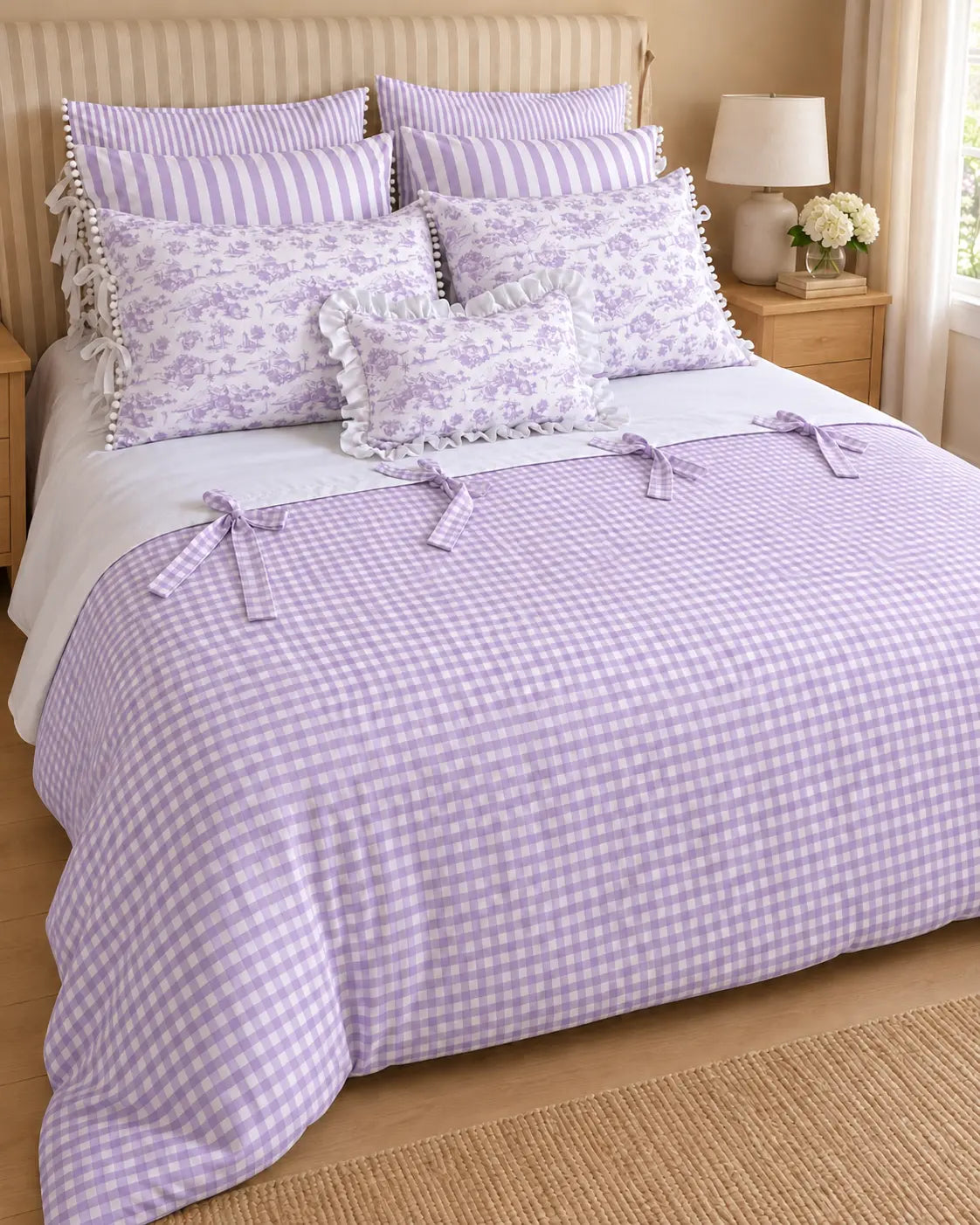 Funda de Almohada · Willow Lavanda