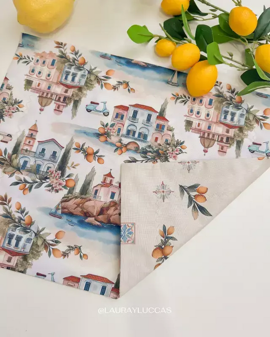 Set familia - 4 individuales doble faz Sorrento