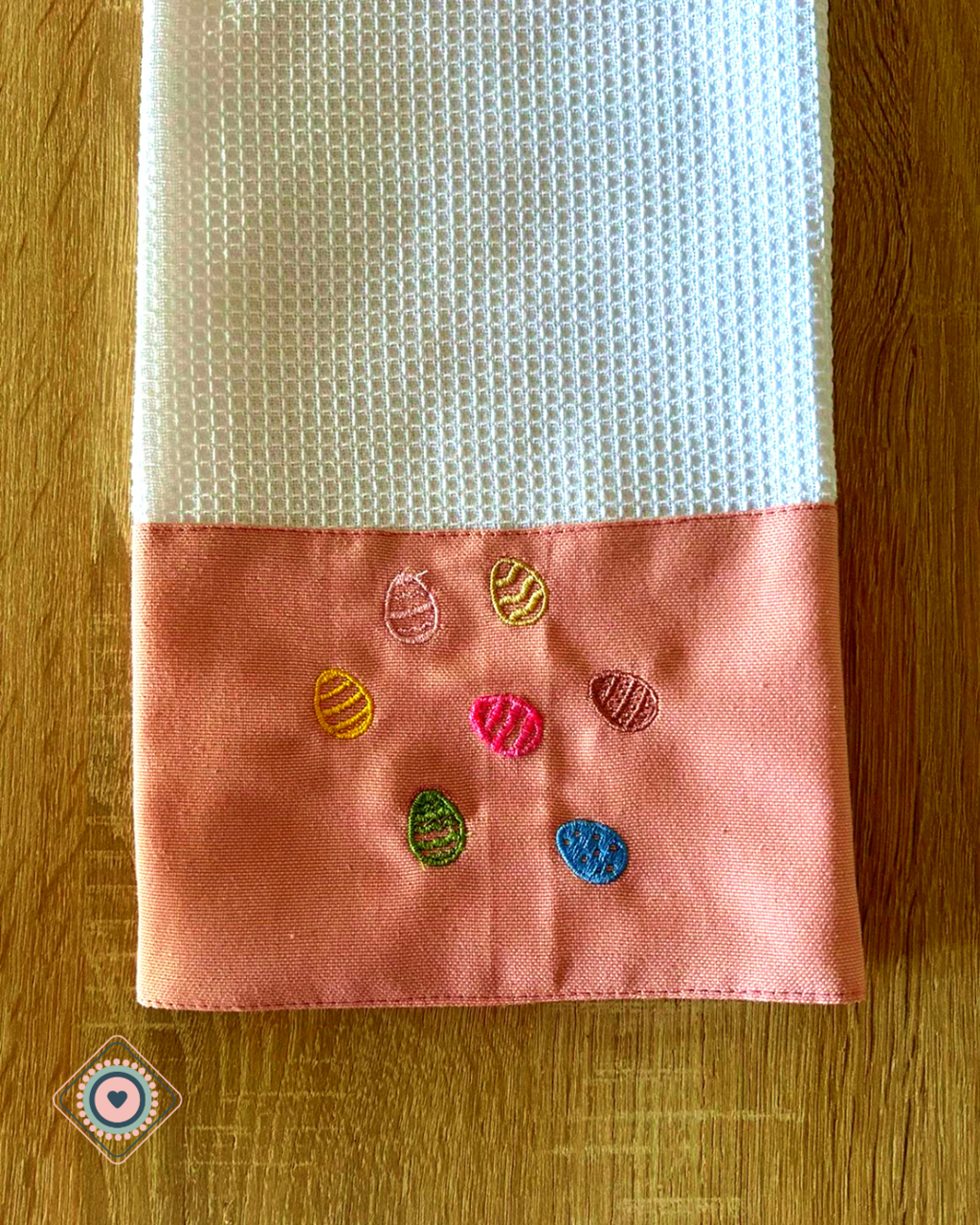 Paño de Cocina Huevitos de Pascua