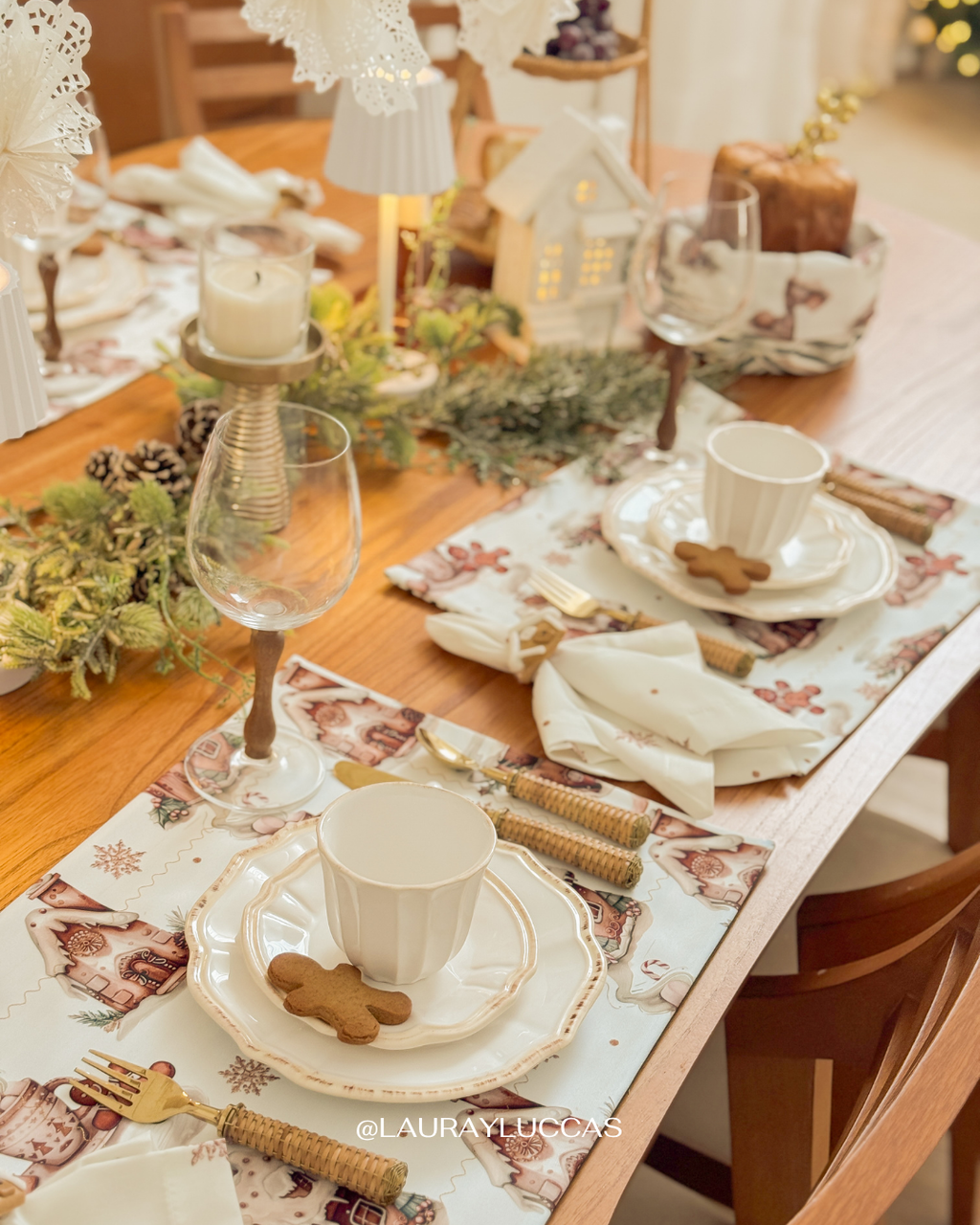 Kit de Mesa Casita de Jengibre