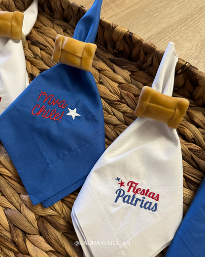 Porta servilletas en porcelana fría Empanada de horno