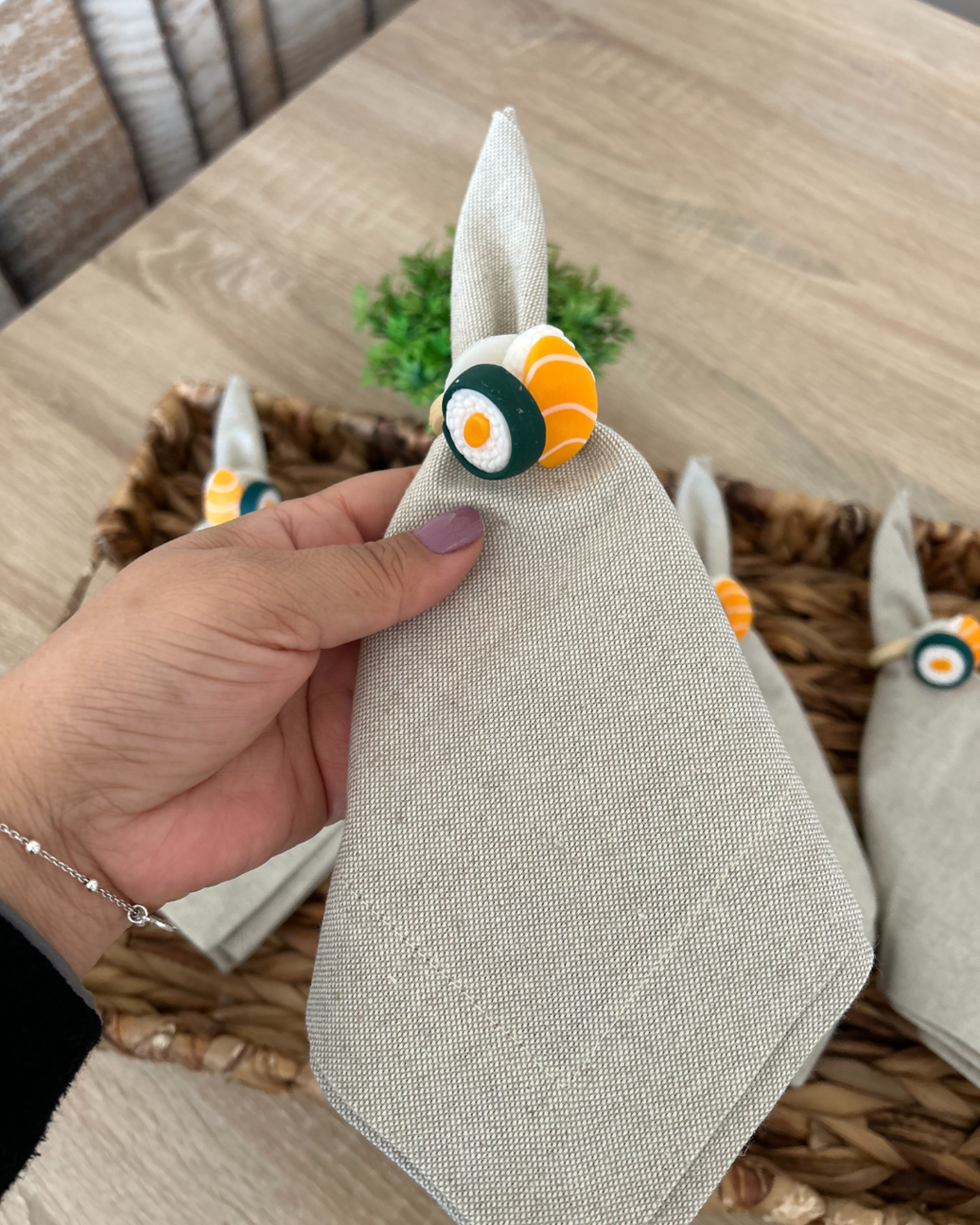 Porta servilletas Sushi - Japan Food