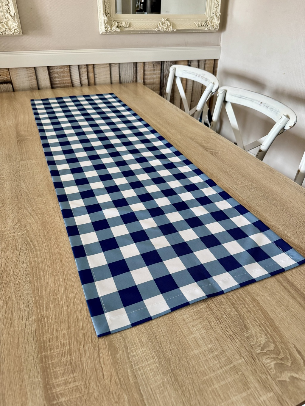 Camino doble faz Sabor Picnic Azul