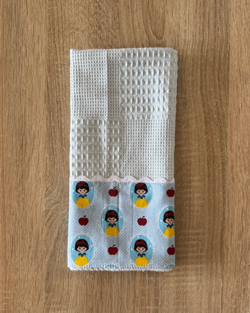 Kit de Toalla colgante seca manos y paño de cocina Blancanieves