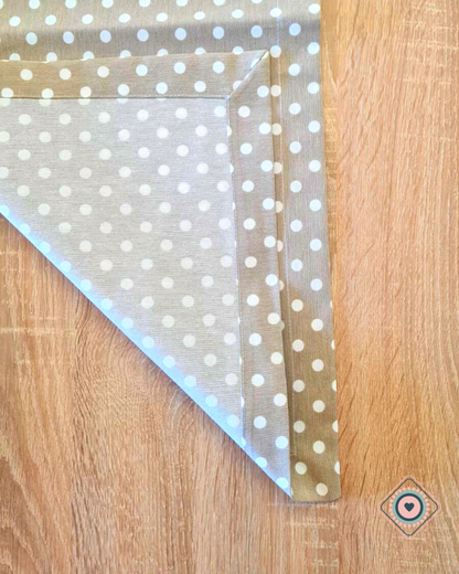 Sendero Impermeable Lunares Beige