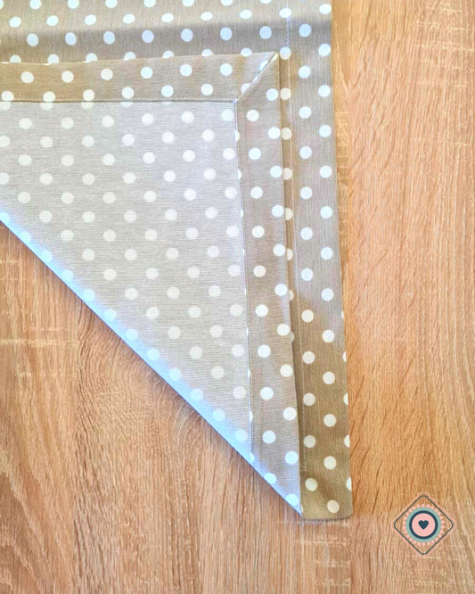 Sendero Impermeable Lunares Beige