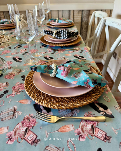 Mantel Rectangular Estampado Audrey