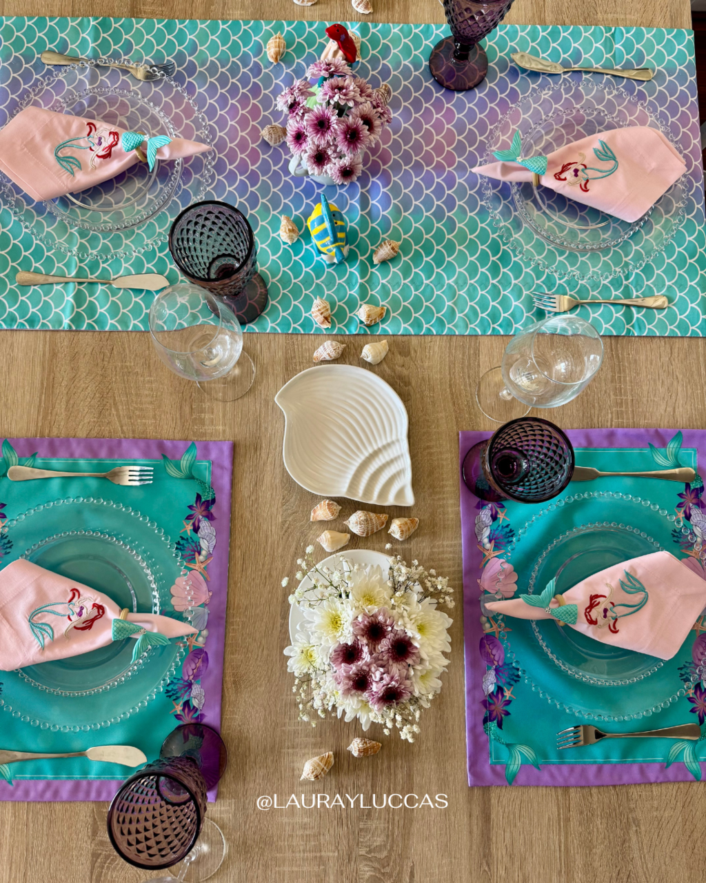 Kit de Mesa Puesta Sirenita