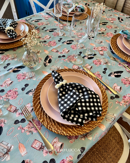 Mantel Rectangular Estampado Audrey