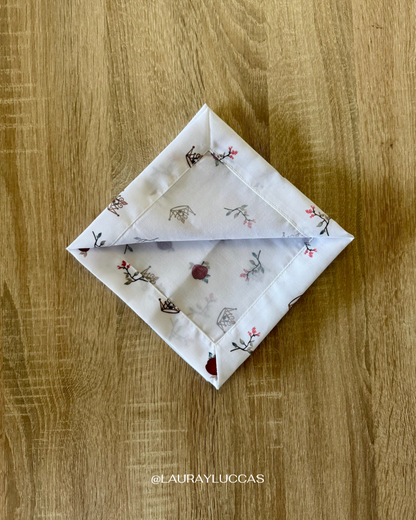 Servilleta de Tela Estampada Blancanieves