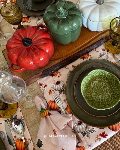 Kit de Mesa Puesta Otoño Americano