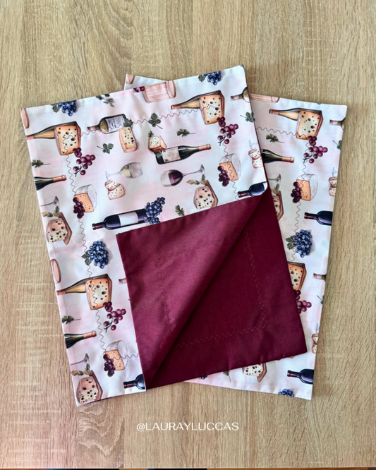 Set familia - 4 individuales doble faz Sicilia