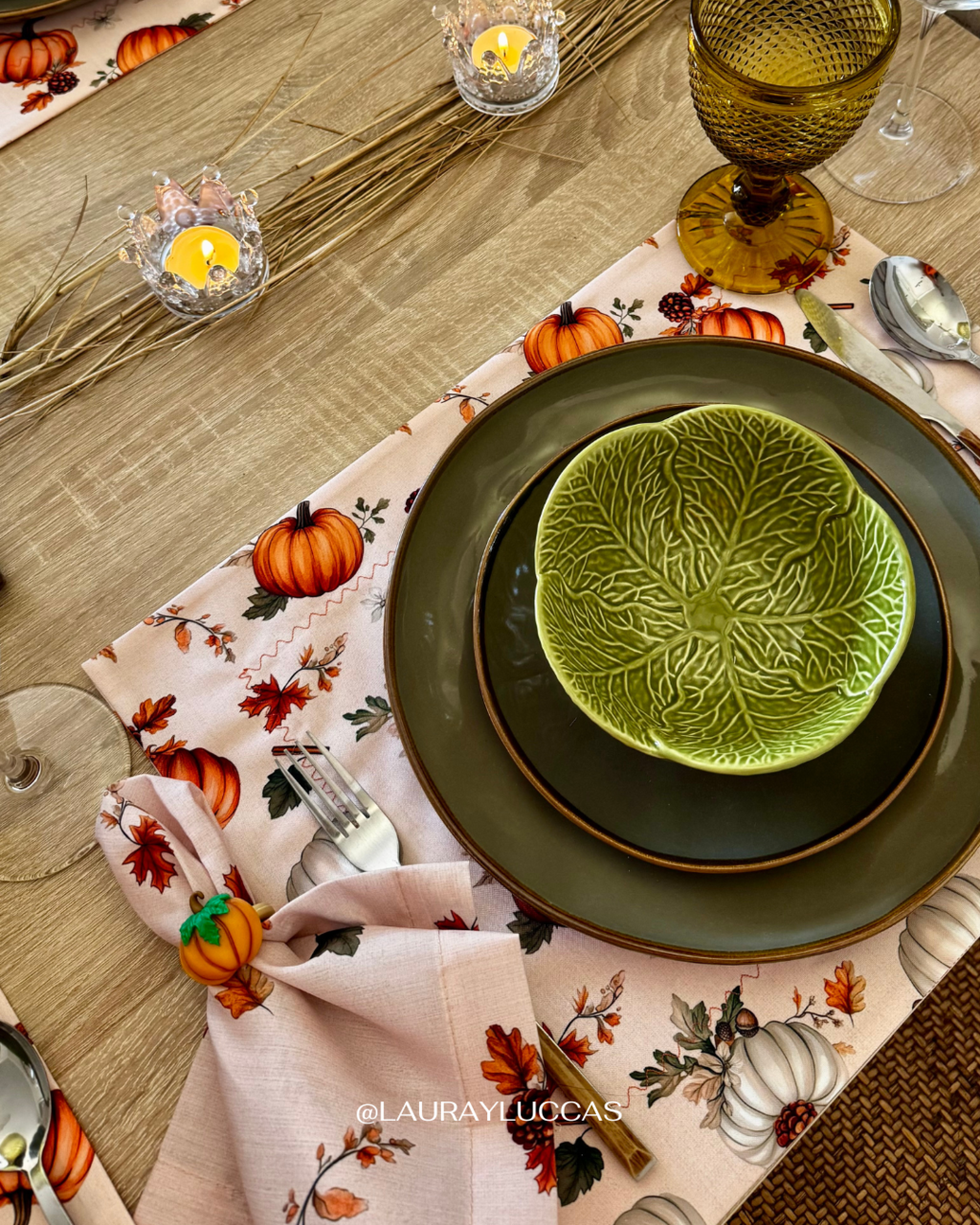 Kit de Mesa Puesta Otoño Americano