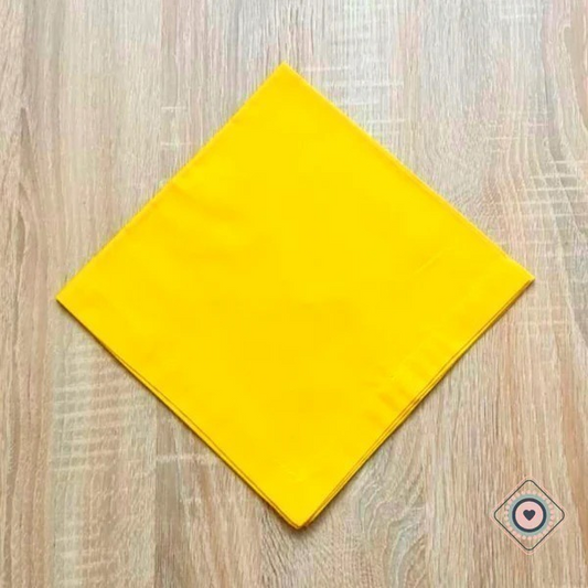 Servilleta de Tela color amarillo