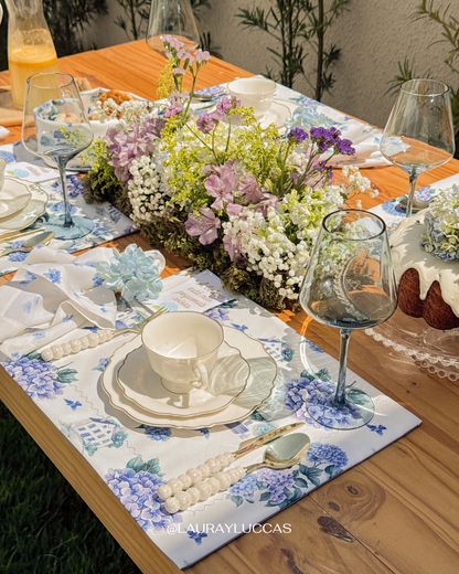 Kit de Mesa Hortensias de Azores