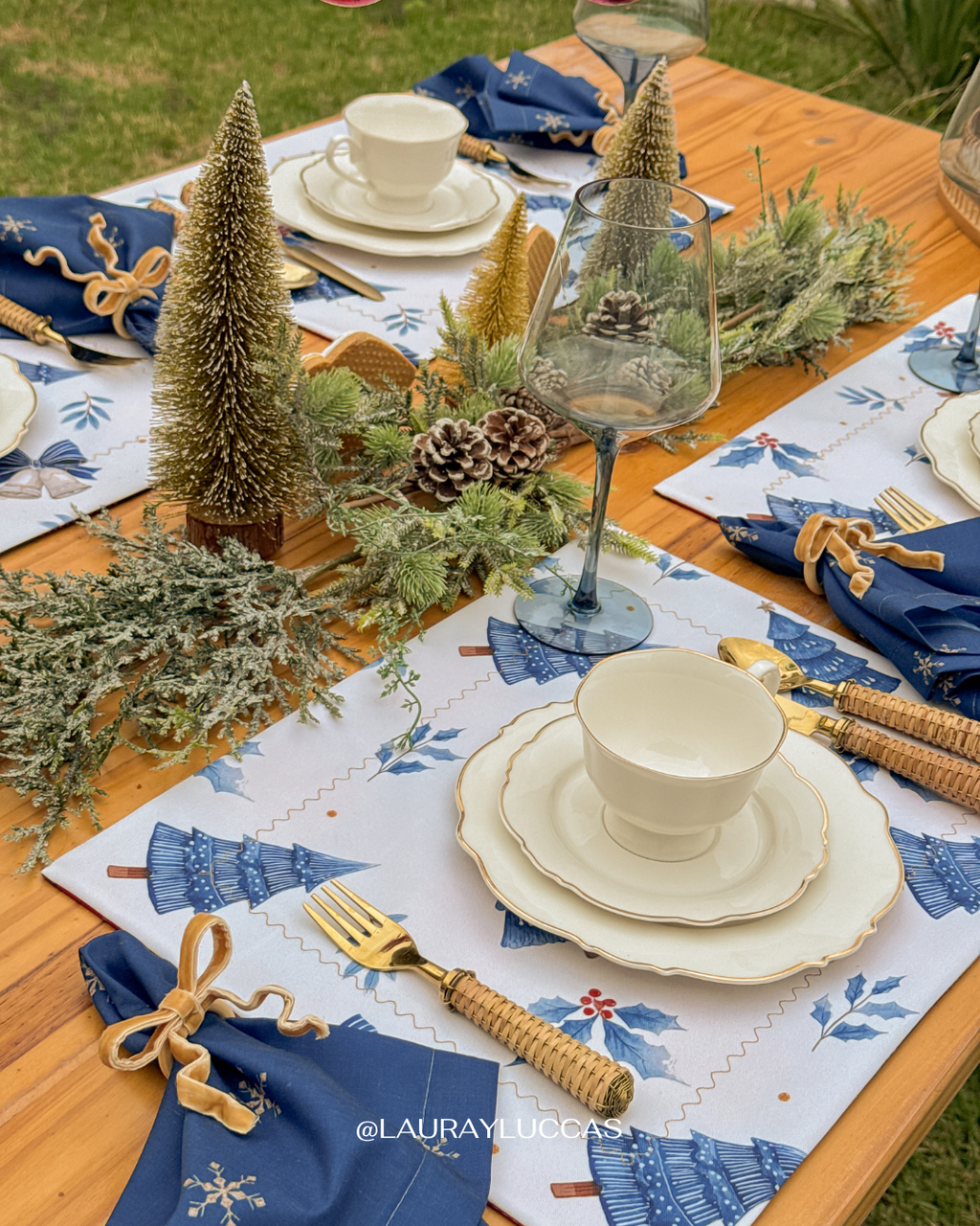 Kit de Mesa Noche Azul