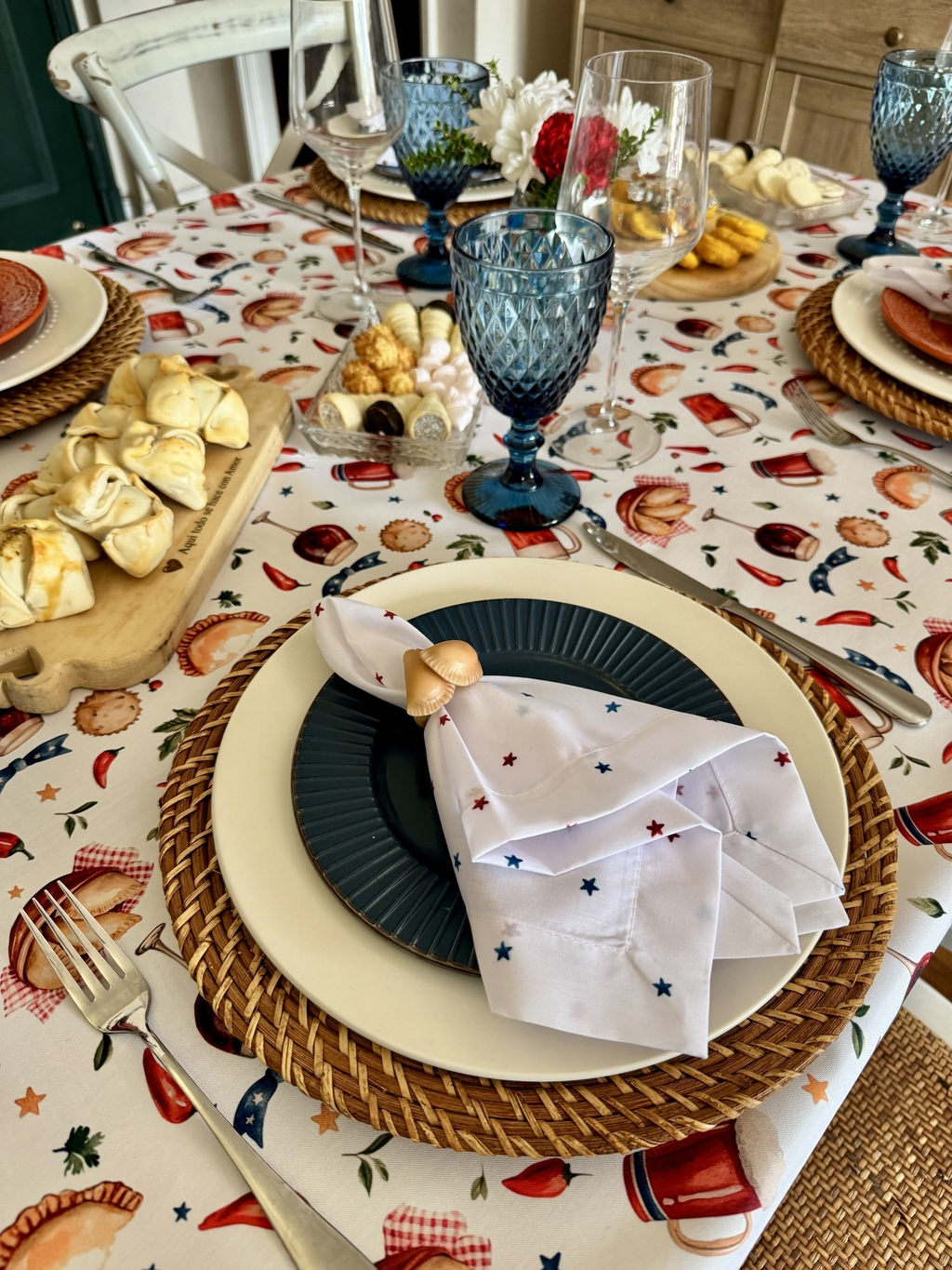 Mantel Rectangular Sabor Chileno