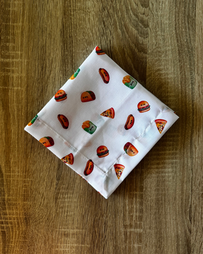 Servilleta de Tela Estampada Happy Food
