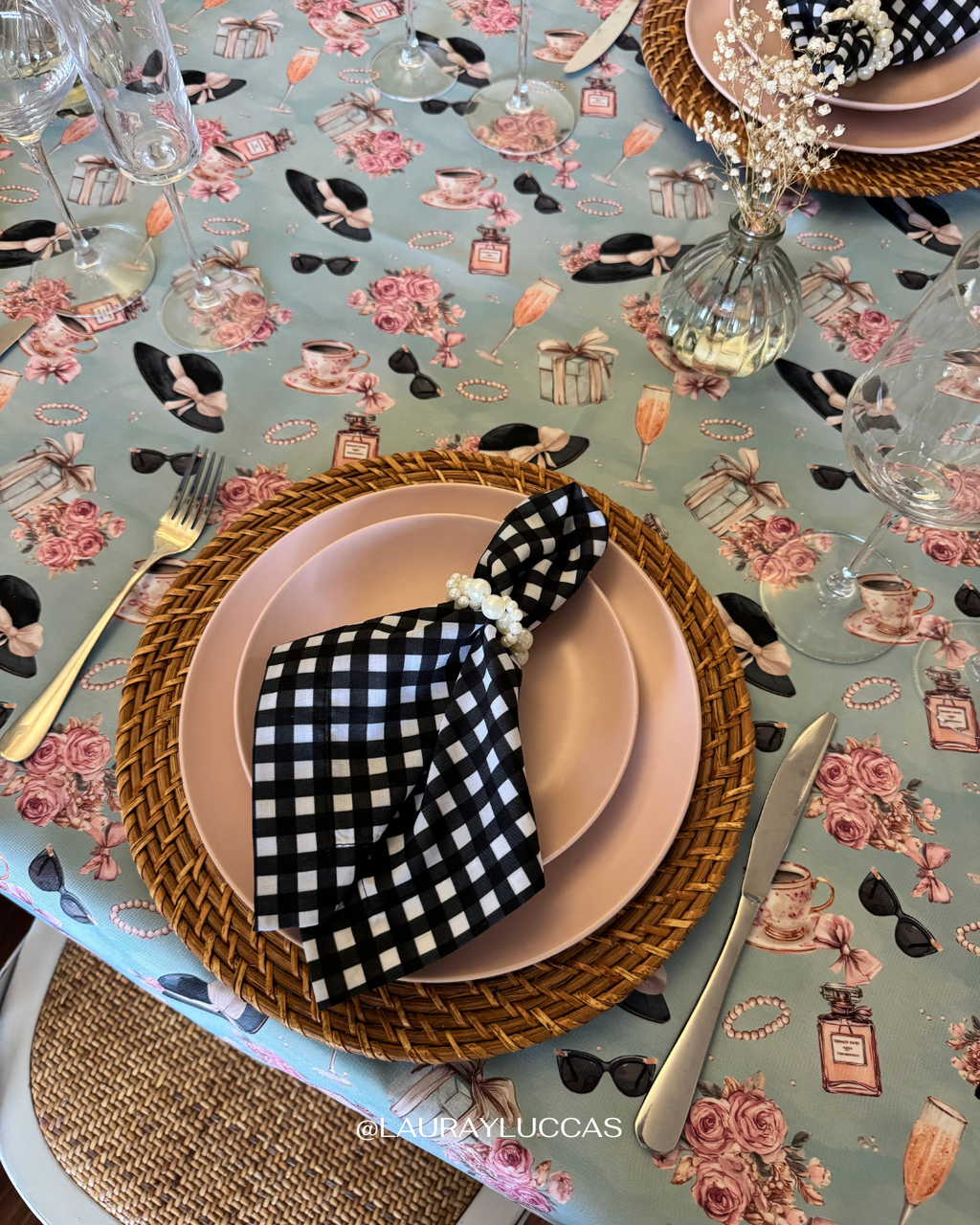 Mantel Rectangular Estampado Audrey