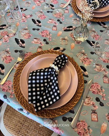 Mantel Rectangular Estampado Audrey