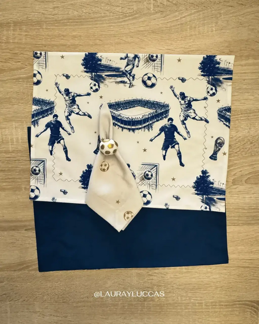 Kit de Mesa Puesta Noche de Estadio Azul
