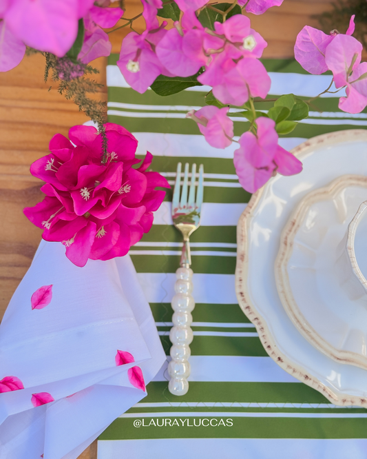 Servilleta de Tela Estampada Bougainville