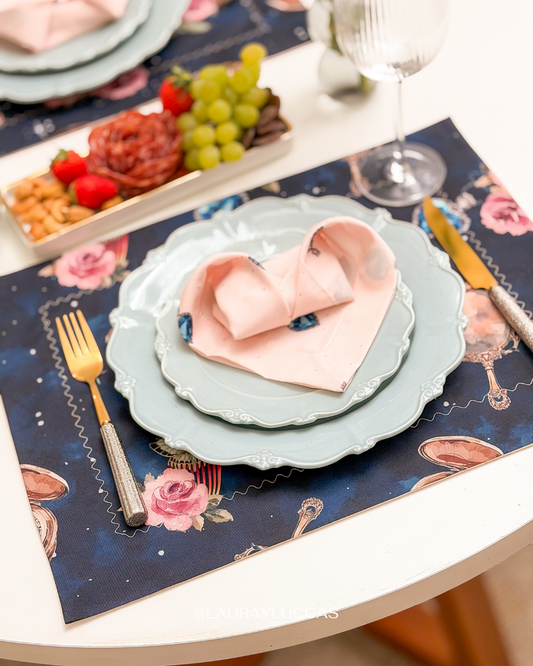 Set familia - 4 individuales doble faz