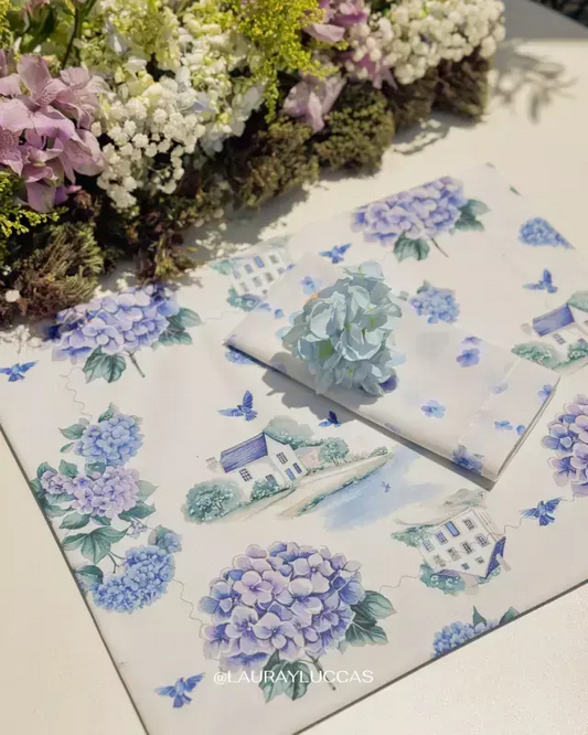 Kit de Mesa Hortensias de Azores