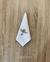 Servilleta de Tela Bordada Llave voladora Harry Potter