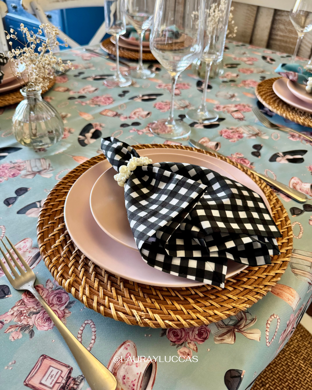 Mantel Rectangular Estampado Audrey