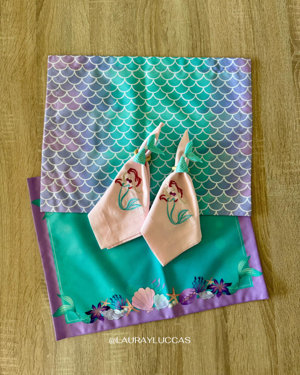 Kit de Mesa Puesta Sirenita