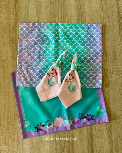 Kit de Mesa Puesta Sirenita