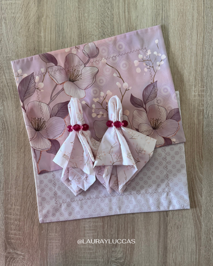 Kit de Mesa Flor de Cerezo