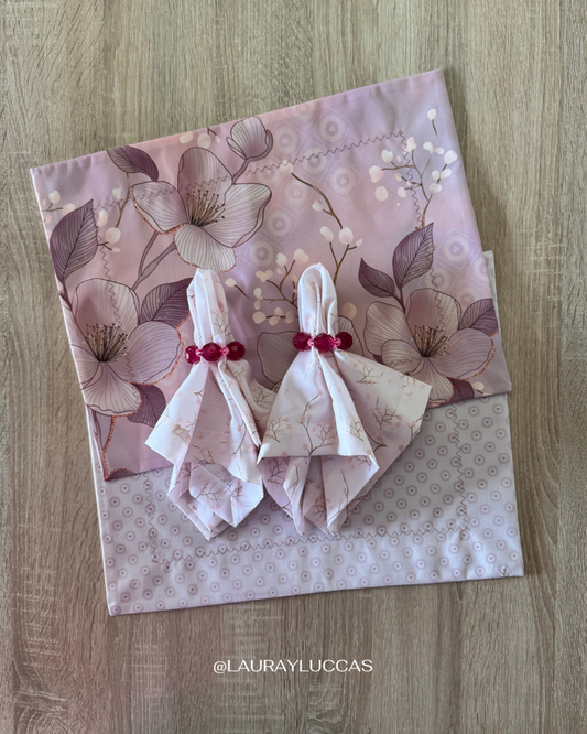 Kit de Mesa Flor de Cerezo