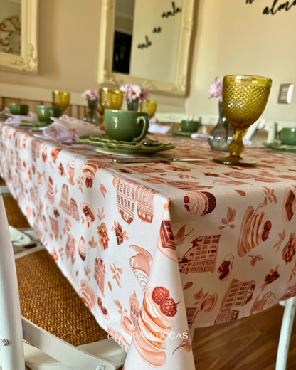 Mantel Rectangular Chocolate Belga