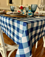Mantel Rectangular Picnic azul