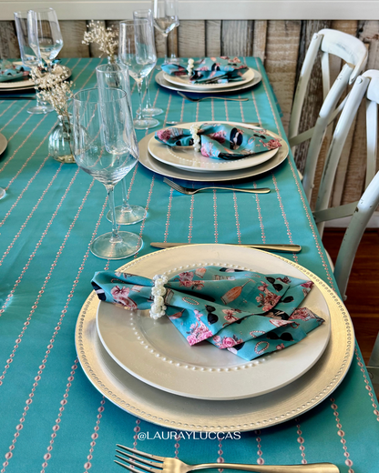 Mantel Rectangular Perlas Audrey