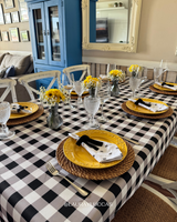 Mantel Rectangular Picnic negro